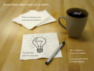 Illustration for article titled Napkin PC Concept Utilizes Multi-Touch E-Paper Display and RF Technology